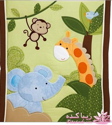 دوخت و تيكه دوزي سرويس خواب براي ني ني هاي خوشگل